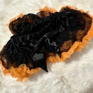 Black & Orange Petti Skirt  7469  NWT Boutique